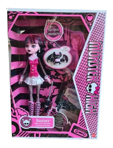 Boneca Monster High Draculaura Vampira Mattel 2022